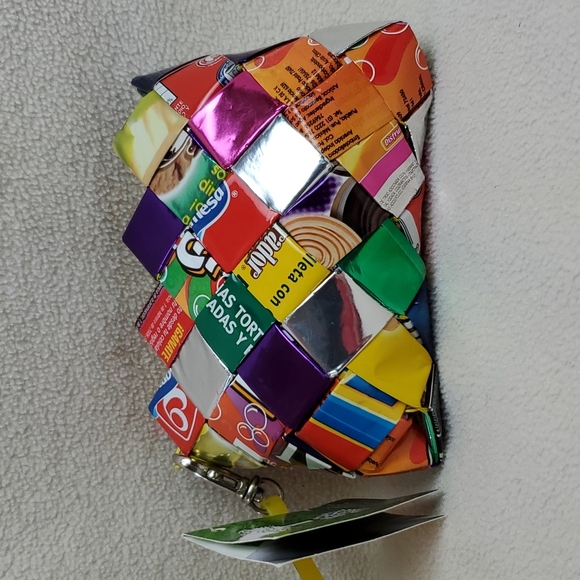 Ecoist Candy Wrapper Wristlet Clutch Bags (2 Sizes) - Picture 5 of 11